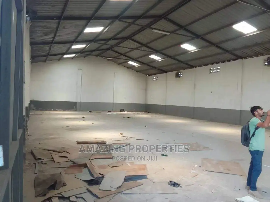 730 Square Metres Warehouse With Office Walled Gated in Spintex