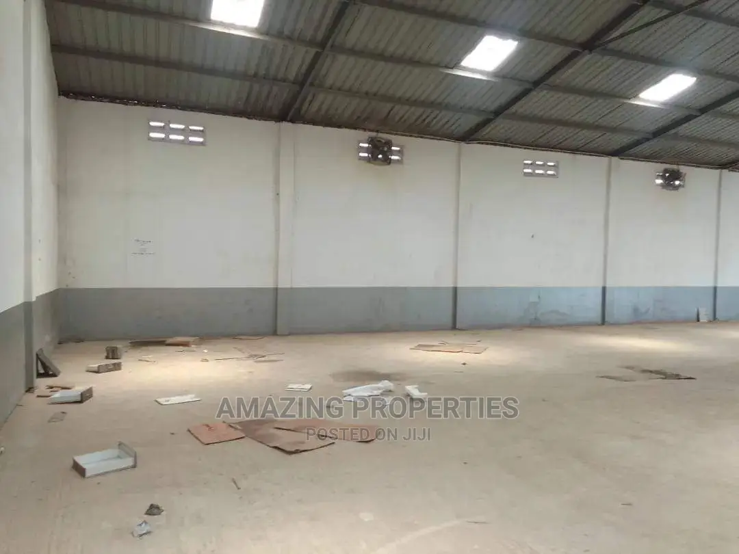 730 Square Metres Warehouse With Office Walled Gated in Spintex