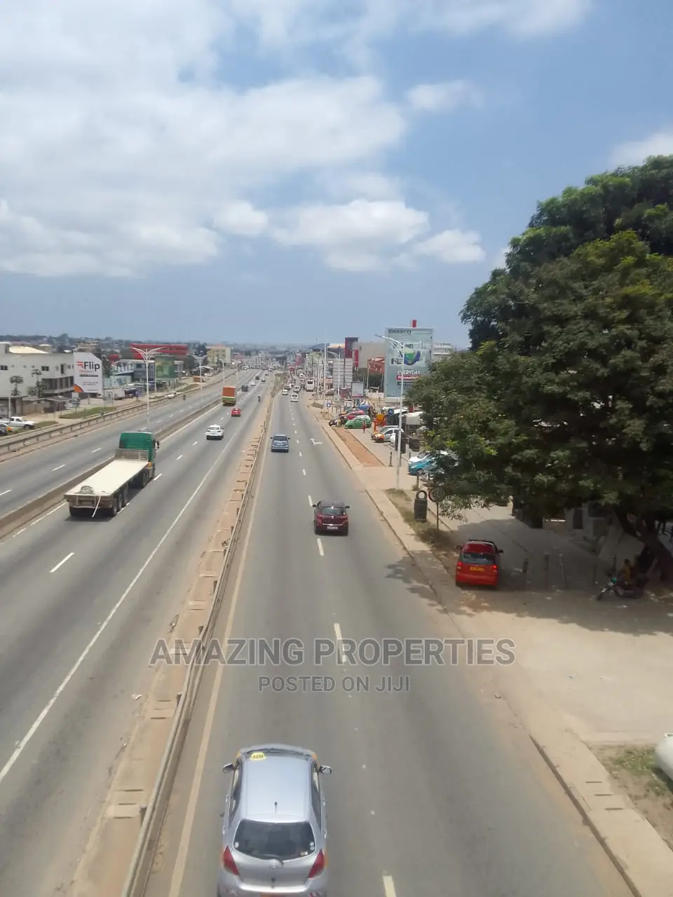 Titled 2.37acres Roadside Plots for Sale at Achimota Melcom in Achimota