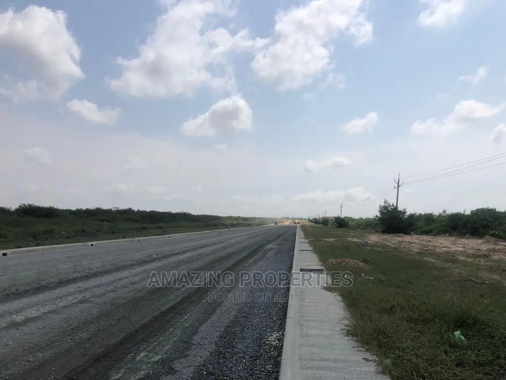 2 Plots of Roadside Land at Tema Beach Road in Tema Metropolitan