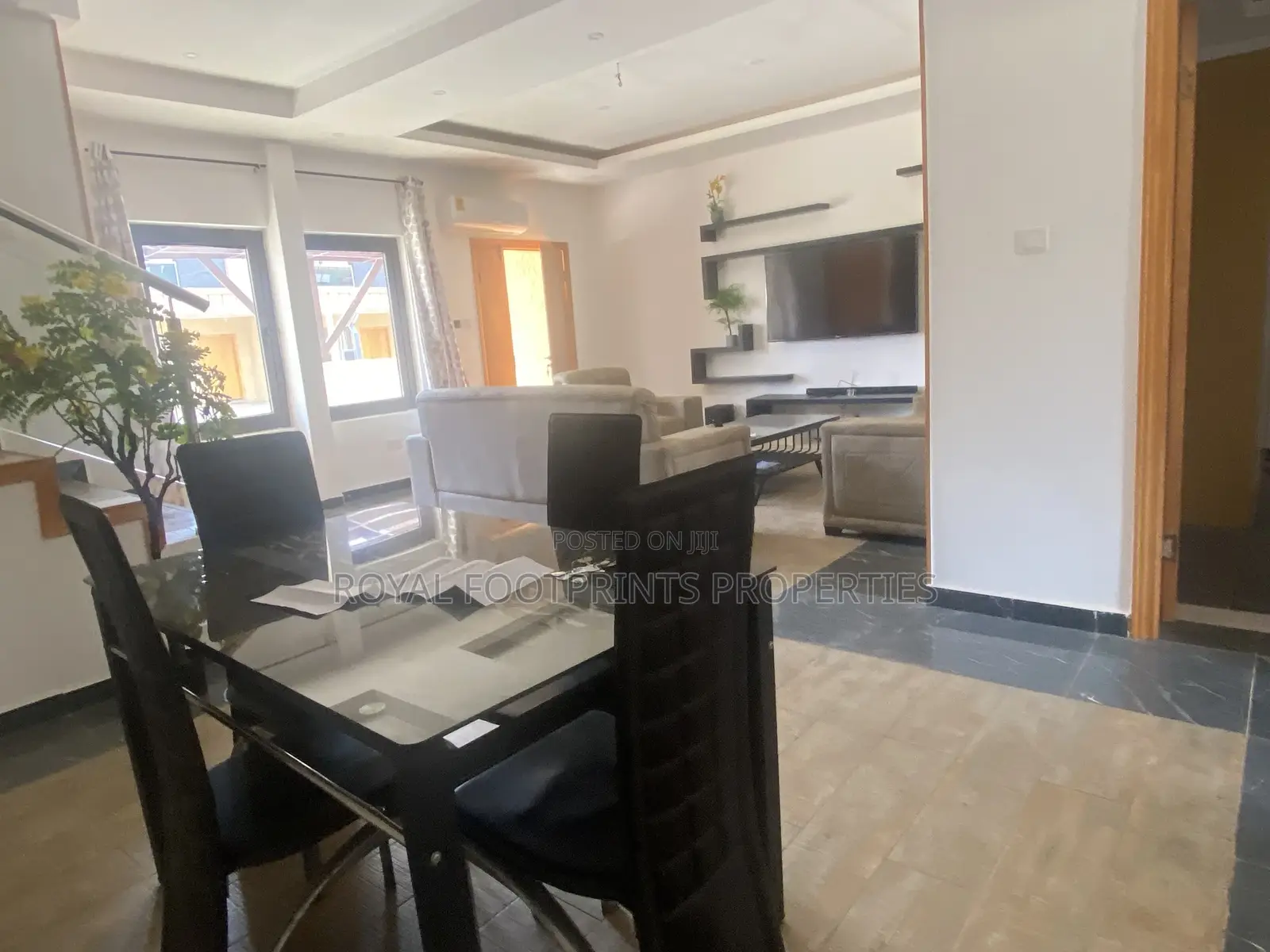 Furnished 4bdrm Duplex in East Legon for Rent in East Legon