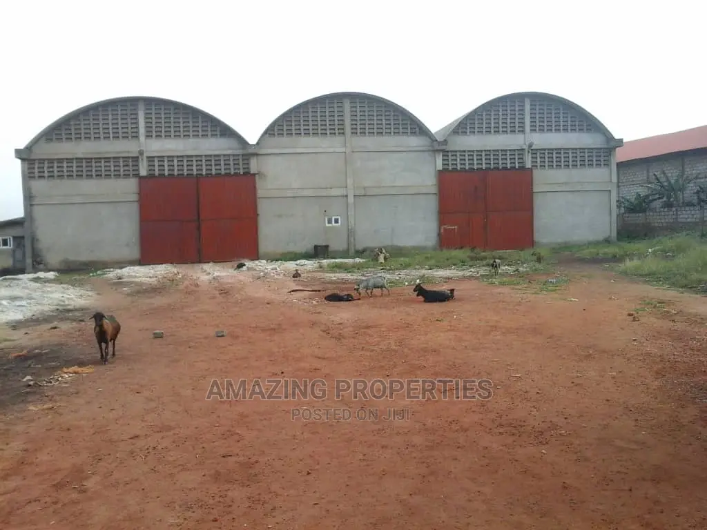 For Sale Land Size 2 Acres Warehouse Size 2000sq at Spintex in Spintex