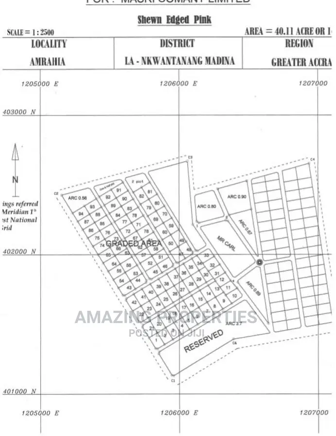 100 Acres of Land at Apollonia City in Appolonia City