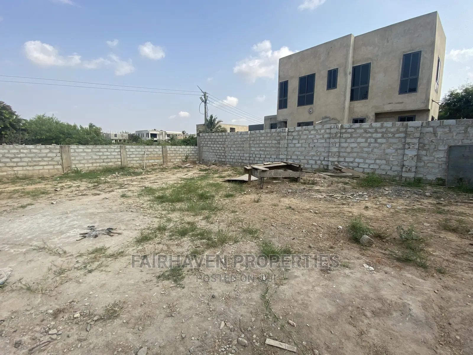 Half Plot for Sale at Tseaddo in Airport Residential Area