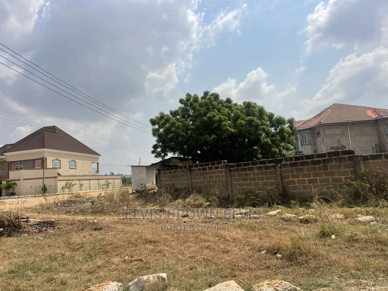 Plot With Wall and Gate for Sale at East Legon Hills in East Legon