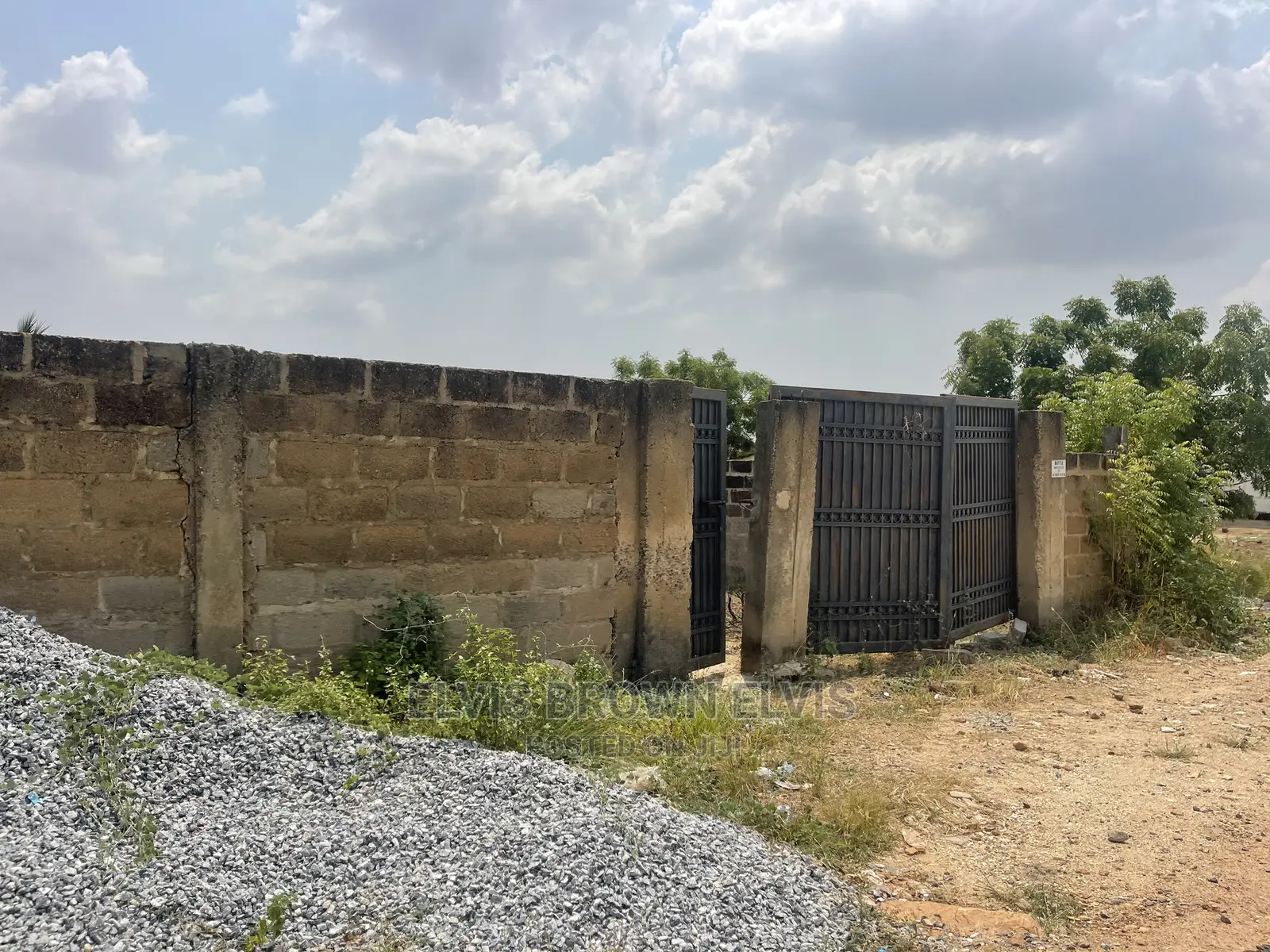 Plot With Wall and Gate for Sale at East Legon Hills in East Legon