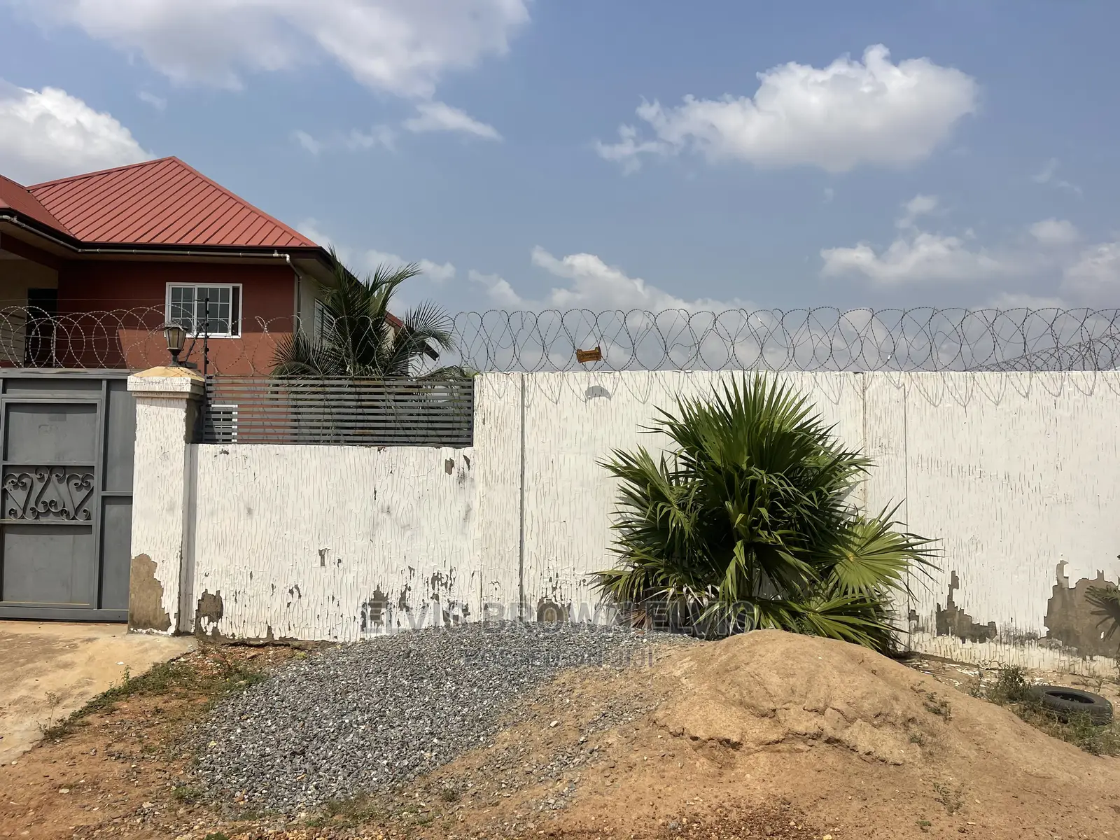 Walled Half Plot Plot of Land for Sale at Legon Hills in East Legon
