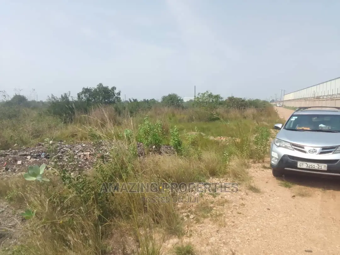 6 Plots of Land for Sale Along Tema Motorway in Tema Metropolitan