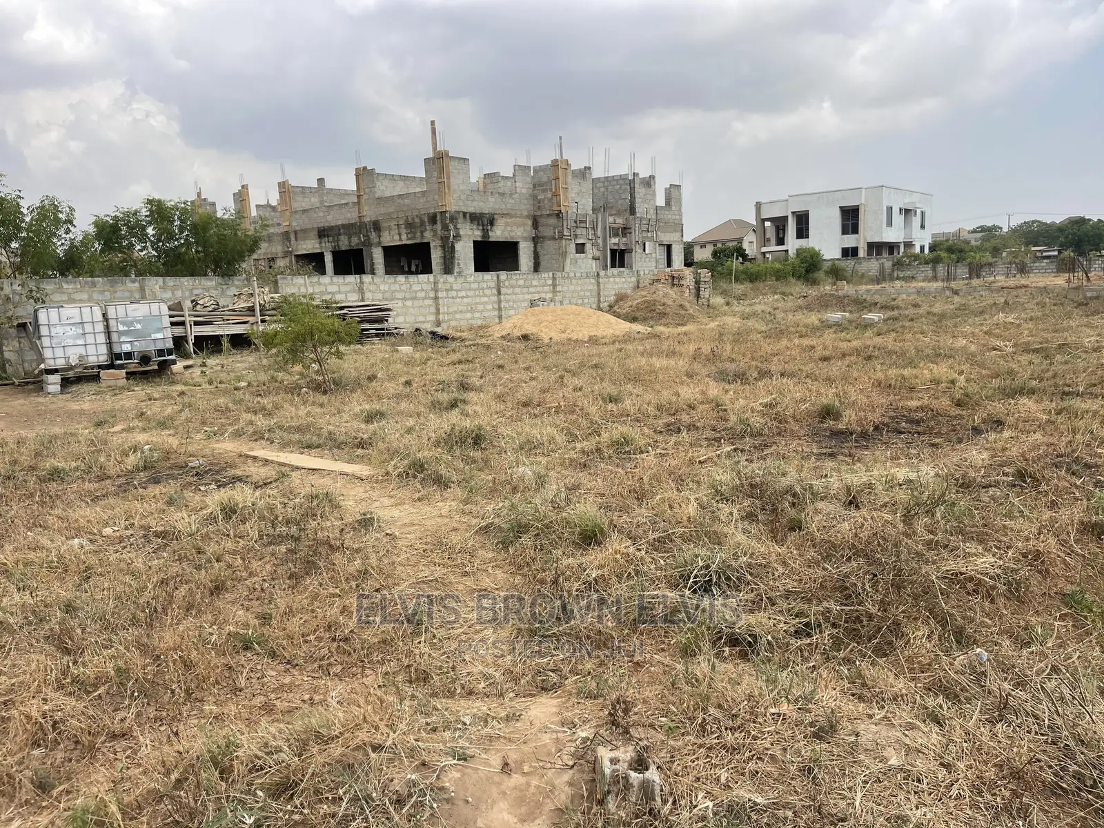 Buy Two Plots of Land With Footings at Legon Hills in East Legon