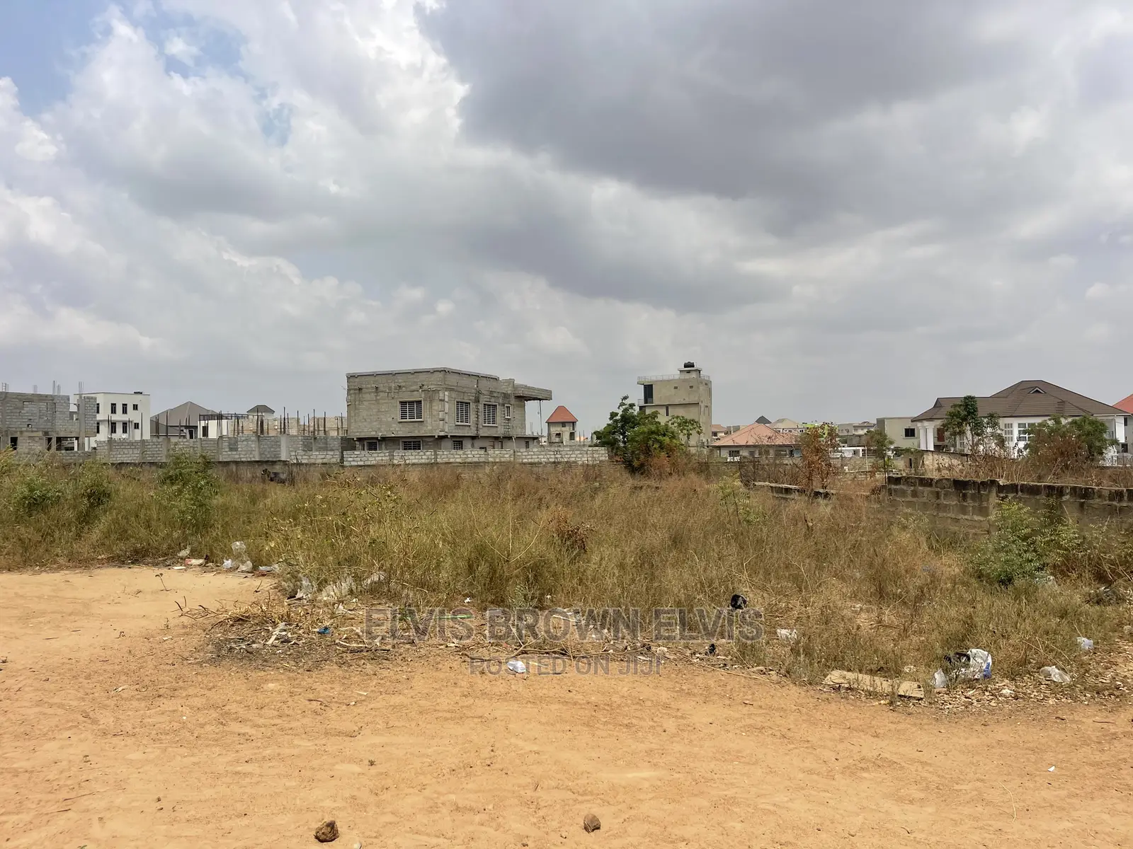 Buy Two Plots of Land With Footings at Legon Hills in East Legon