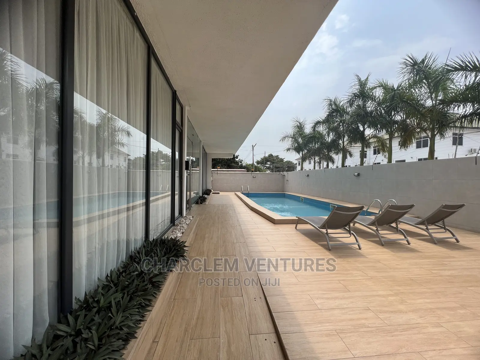 Furnished 1bdrm Apartment in Charclem Ventures, Cantonments for Rent in Cantonments