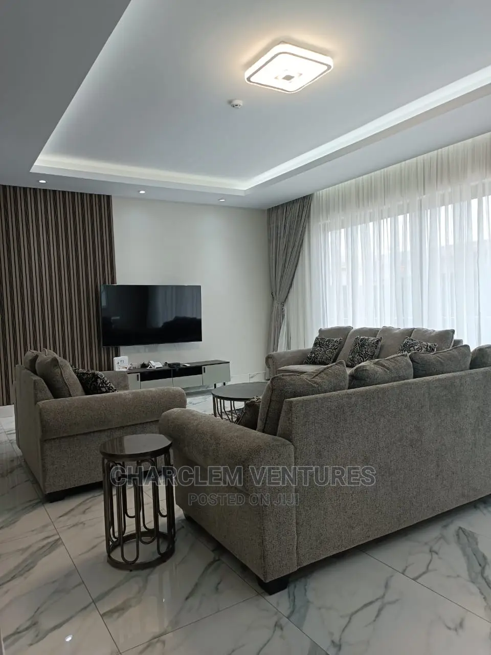 Furnished 2bdrm Apartment in Charclem Ventures, Cantonments for Rent in Cantonments