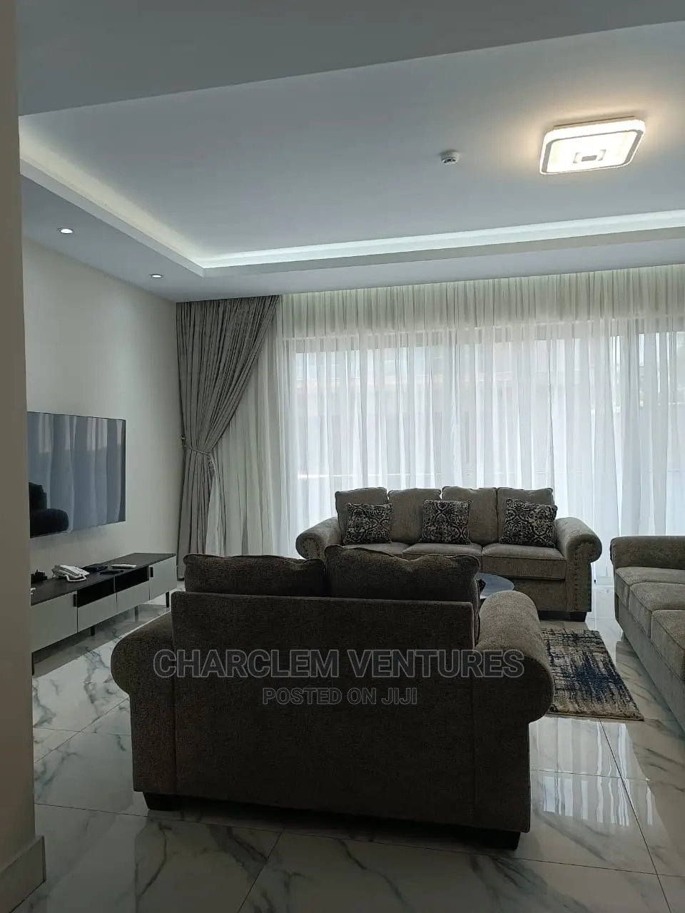 Furnished 2bdrm Apartment in Charclem Ventures, Cantonments for Rent in Cantonments