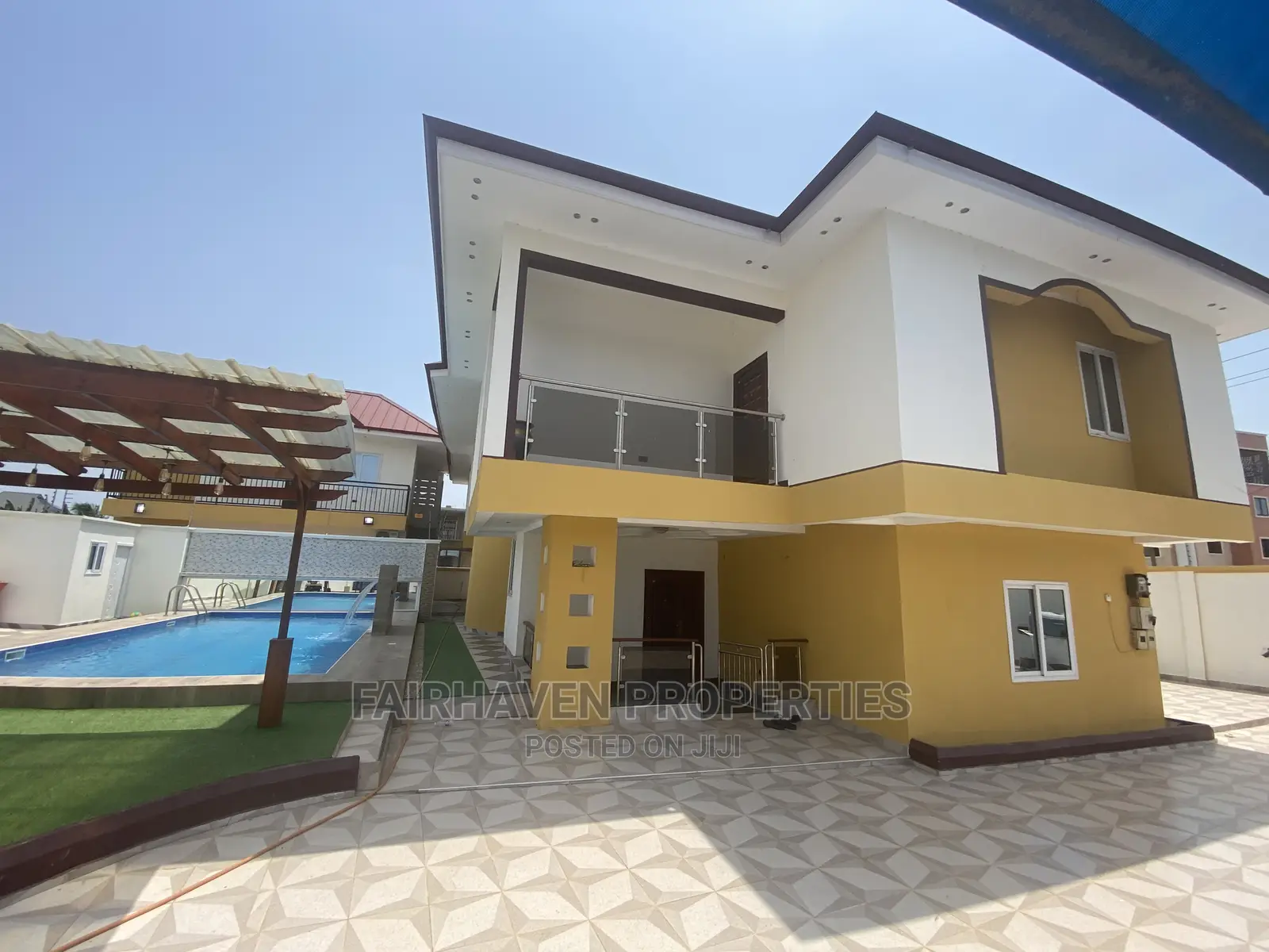 Furnished 4bdrm Mansion in Tseaddo, Airport Residential Area for Rent in Airport Residential Area