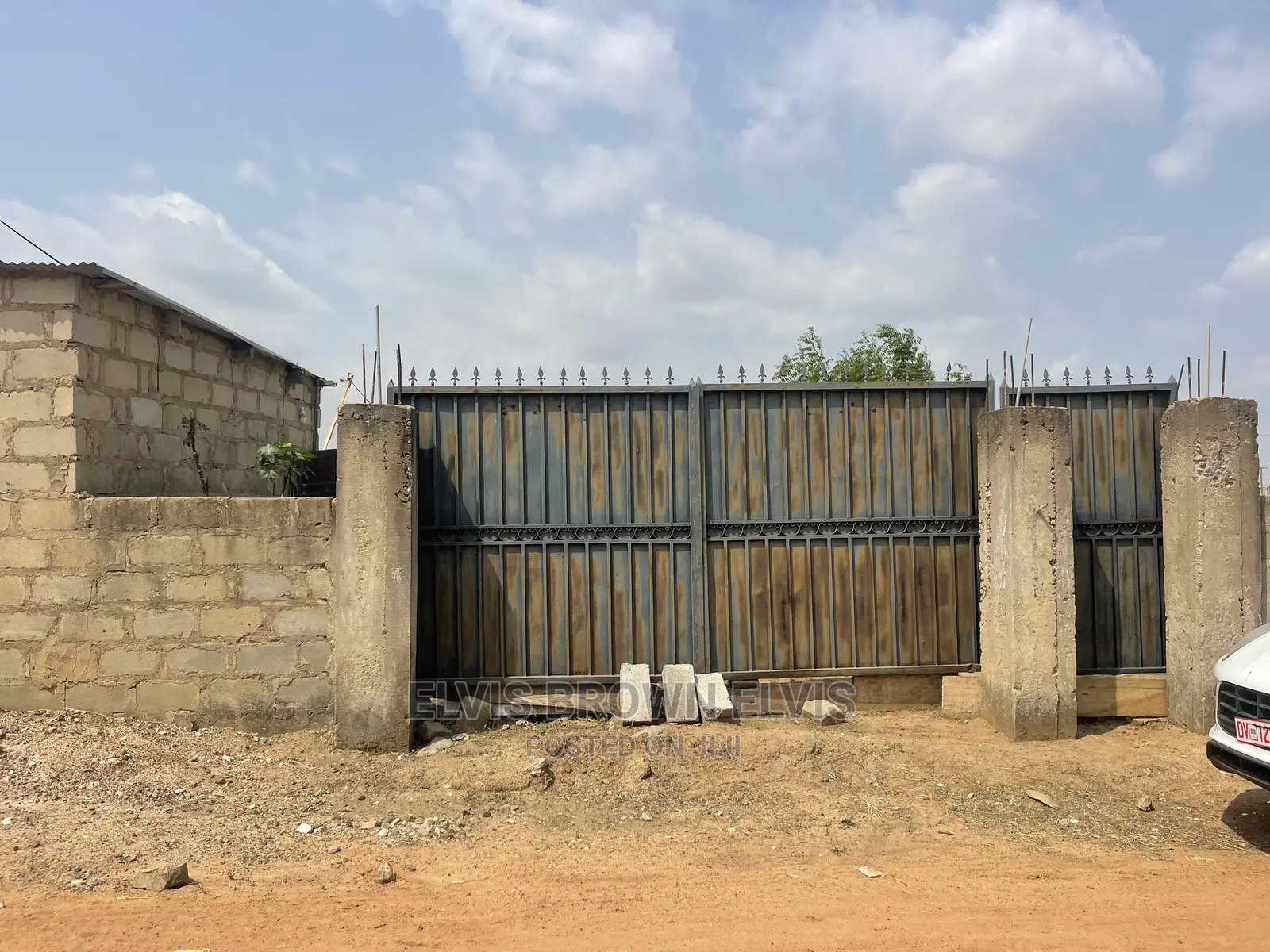 Land With Walled and Gate for Sale at East Legon Hills in East Legon