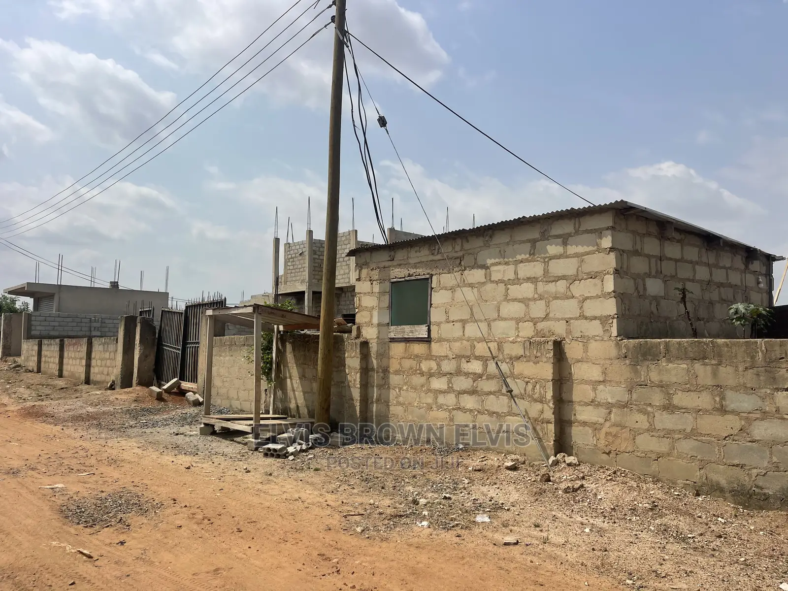 Land With Walled and Gate for Sale at East Legon Hills in East Legon