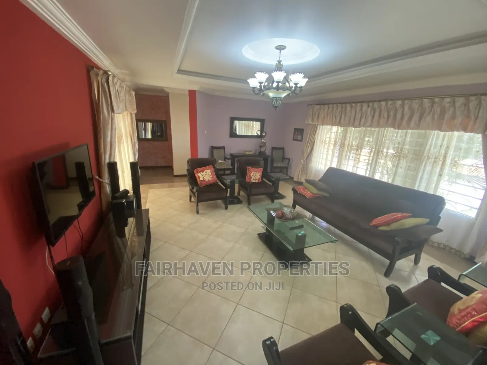 Fully Furnished 3 Bedrooms House at Spintex in Spintex