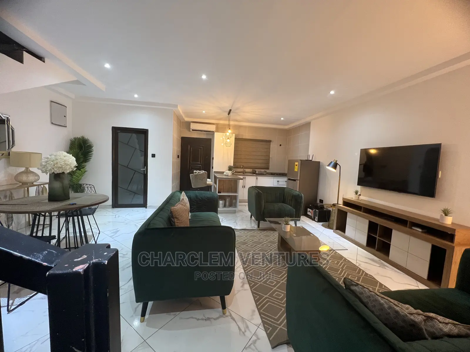 Furnished 2bdrm Apartment in Charclem Ventures, East Legon for Rent in East Legon