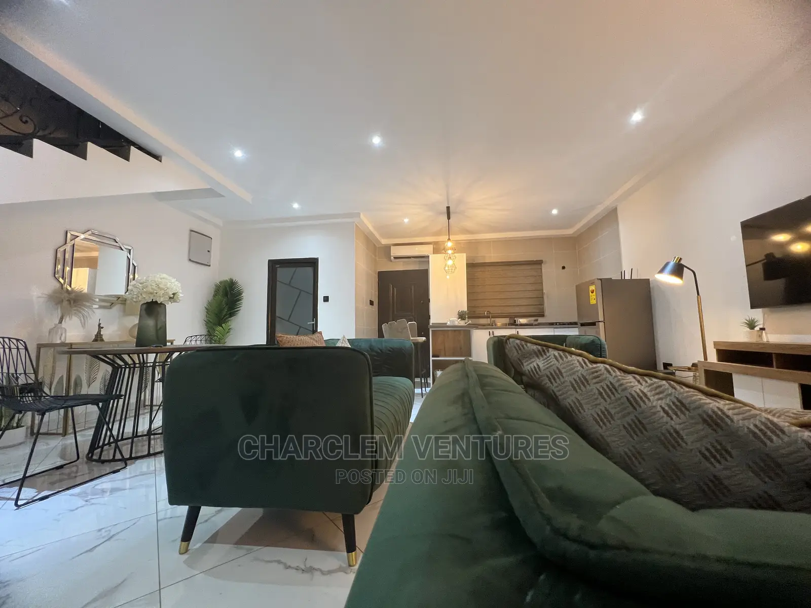 Furnished 2bdrm Apartment in Charclem Ventures, East Legon for Rent in East Legon