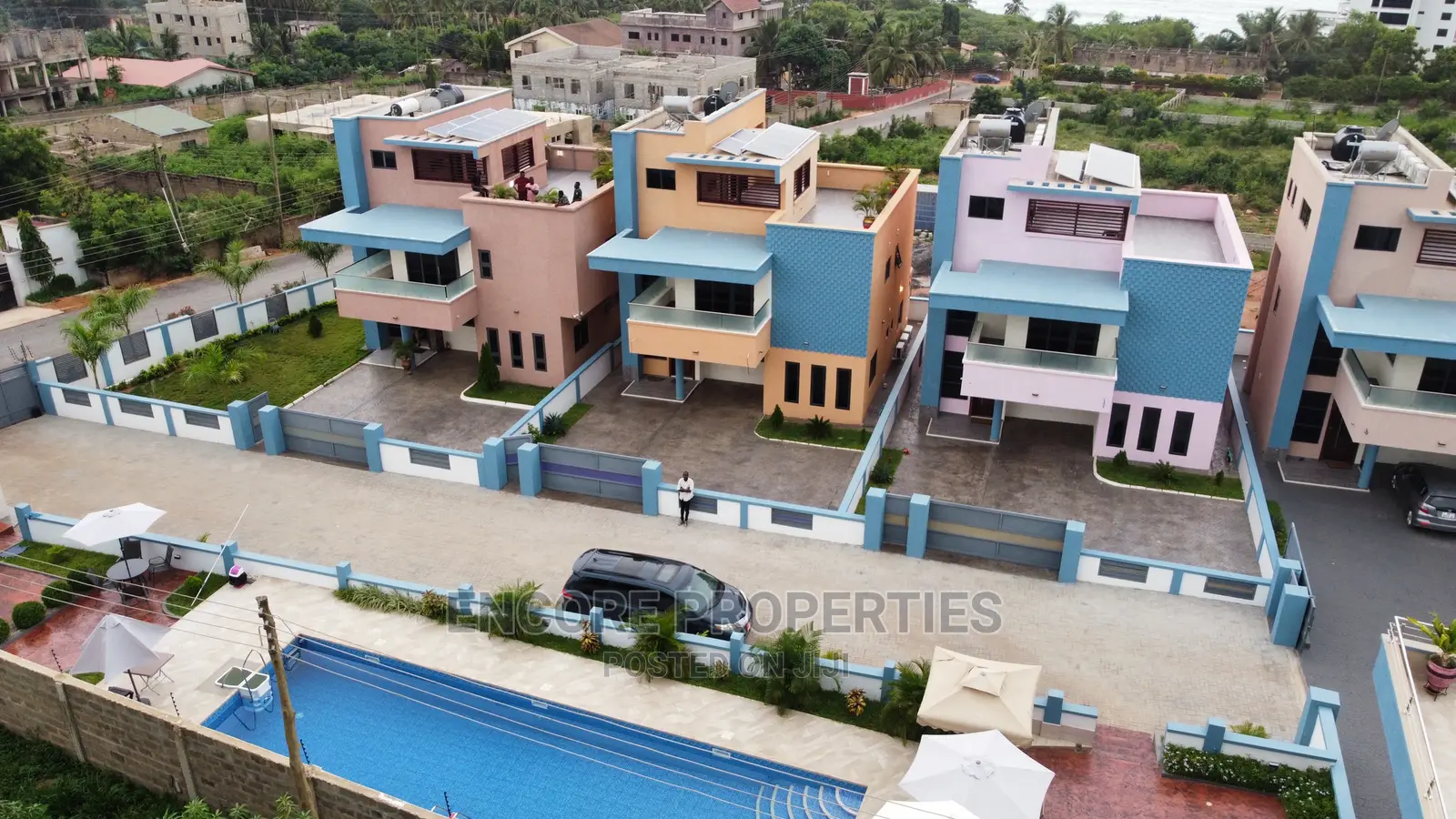 Furnished 4bdrm Townhouse/Terrace in Encore Properties, Weija for Sale in Weija