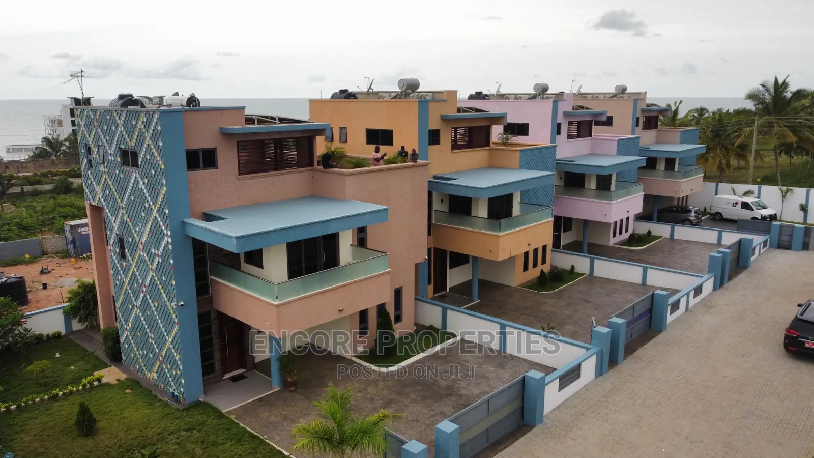 Furnished 4bdrm Townhouse / Terrace in Encore Properties, Kasoa in Kasoa