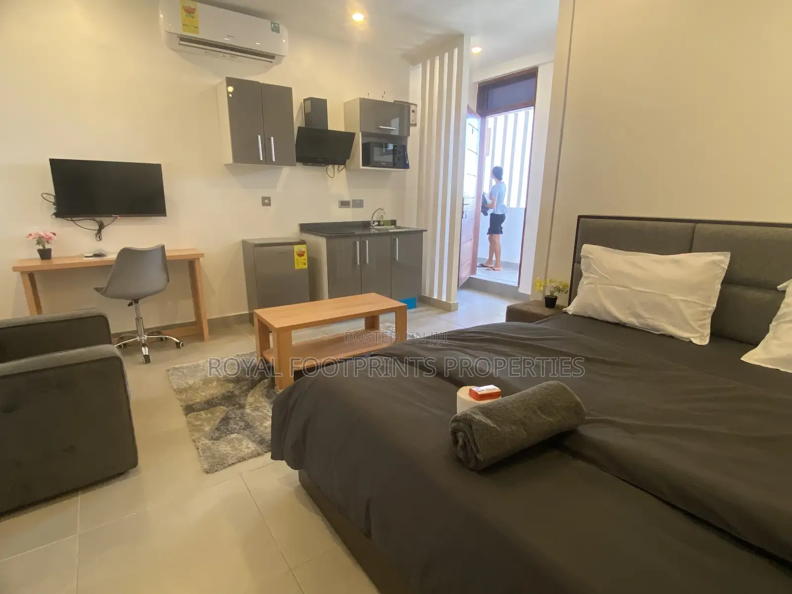Furnished 1bdrm Apartment in East Legon for rent in East Legon