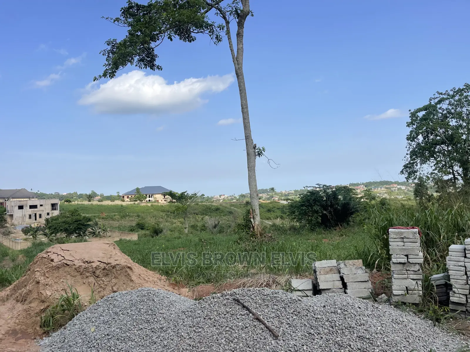 Buy a Plot of Land for Sale at Abrui Very Nice View in Akuapim North