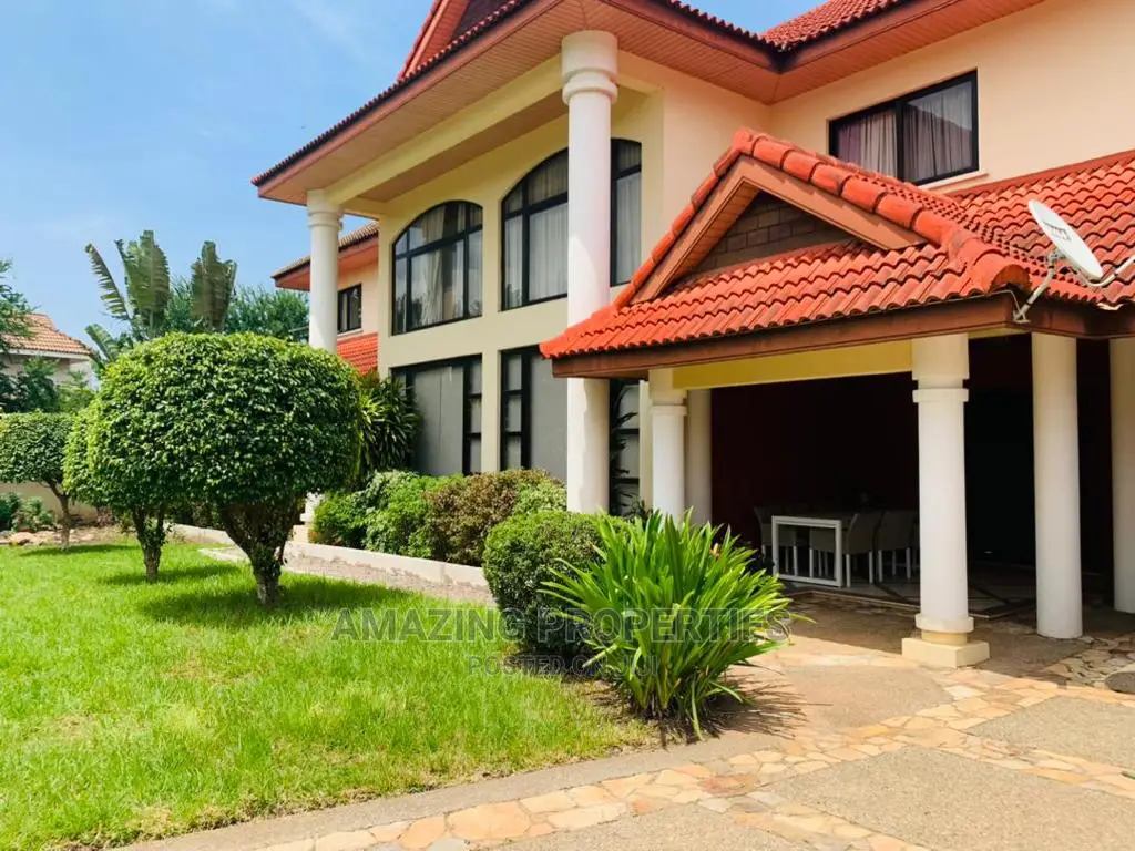 Furnished 4bdrm House in Trassacco Estate, East Legon for rent in East Legon