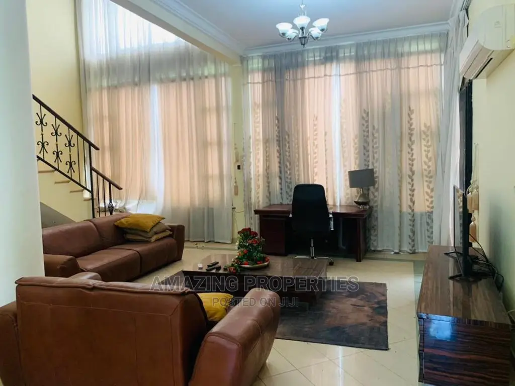 Furnished 4bdrm House in Trassacco Estate, East Legon for rent in East Legon