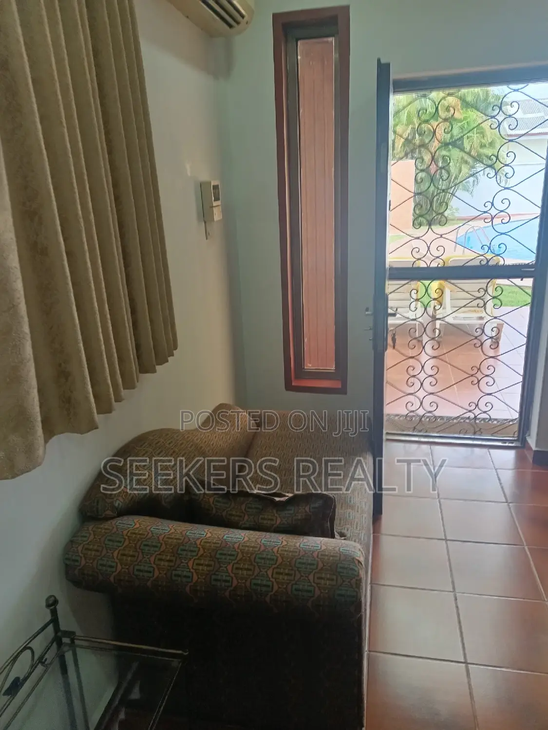 Furnished Studio Apartment in Seekers Realty, Labone for rent in Labone