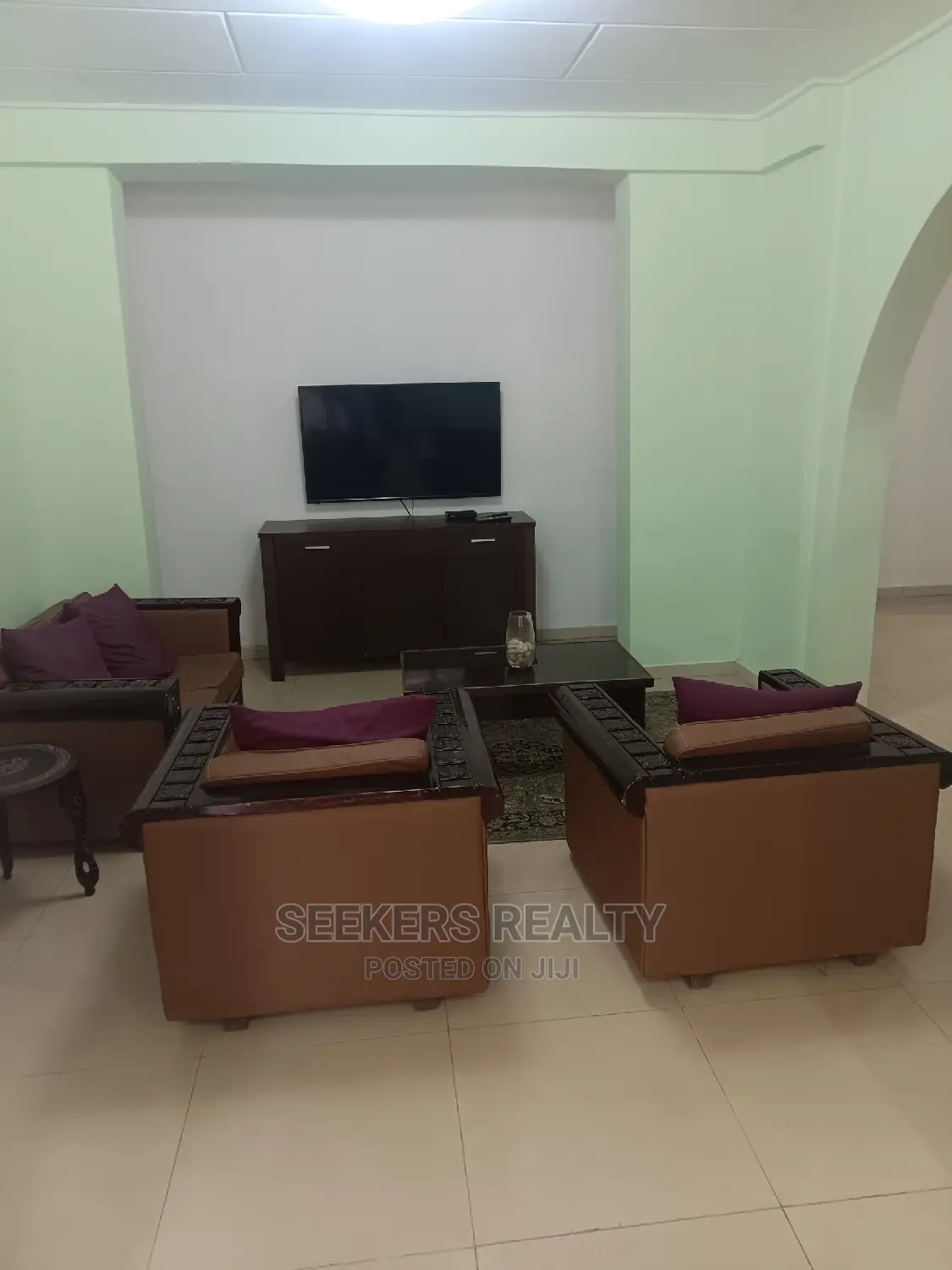 Furnished 1bdrm Apartment in Seekers Realty, Labone for rent in Labone