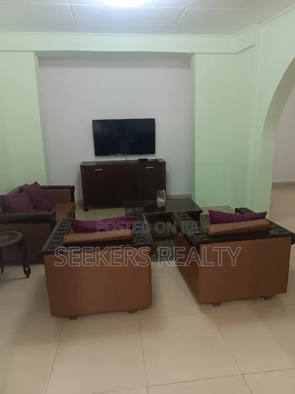 Furnished 1bdrm Apartment in Seekers Realty, Labone for rent in Labone