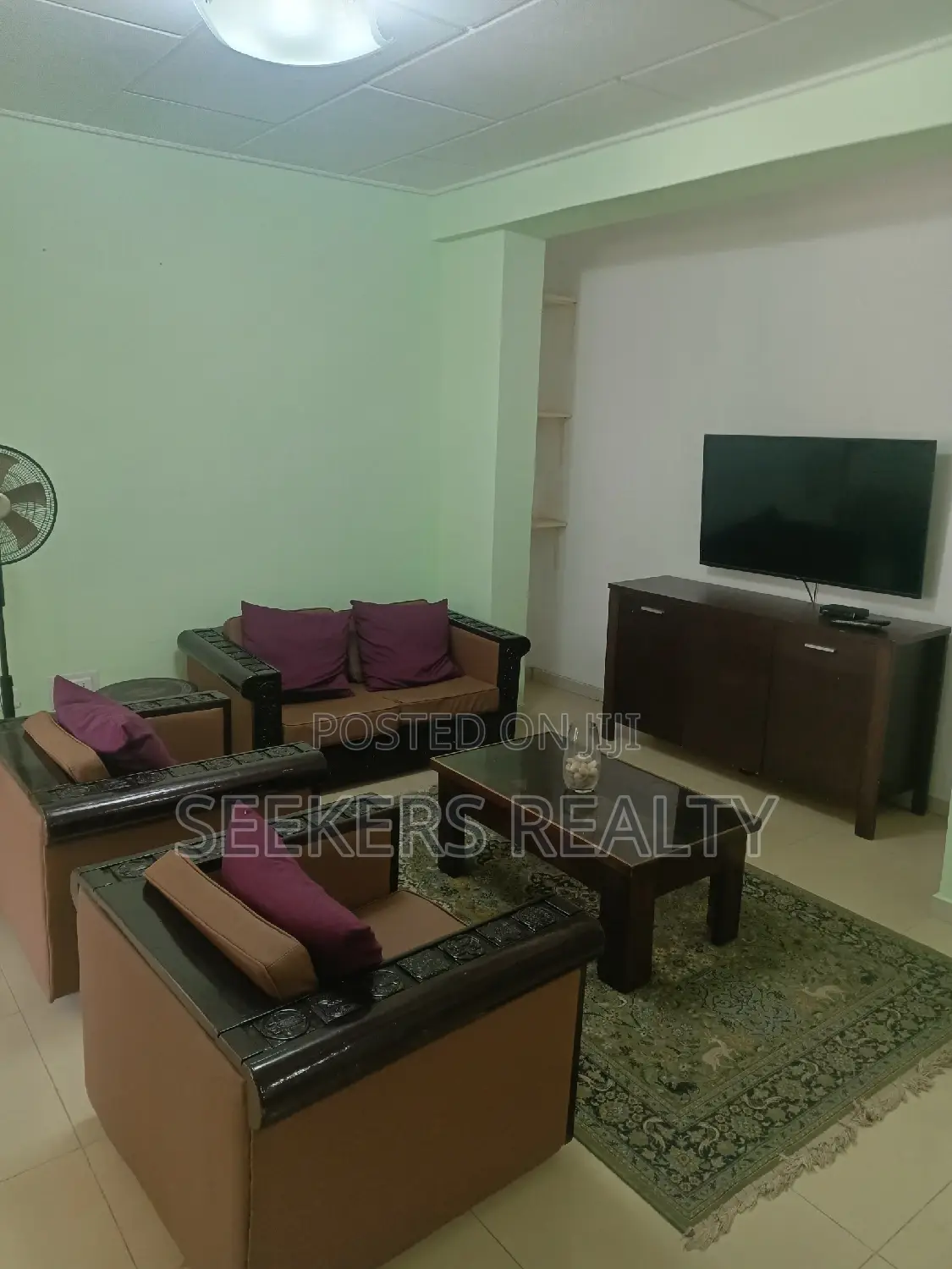 Furnished 1bdrm Apartment in Seekers Realty, Labone for rent in Labone
