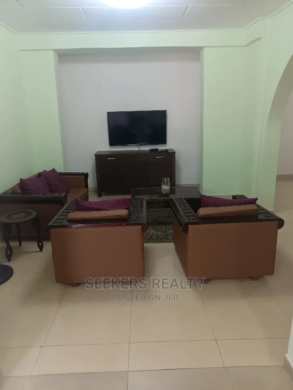 Furnished 1bdrm Apartment in Seekers Realty, Labone for rent in Labone