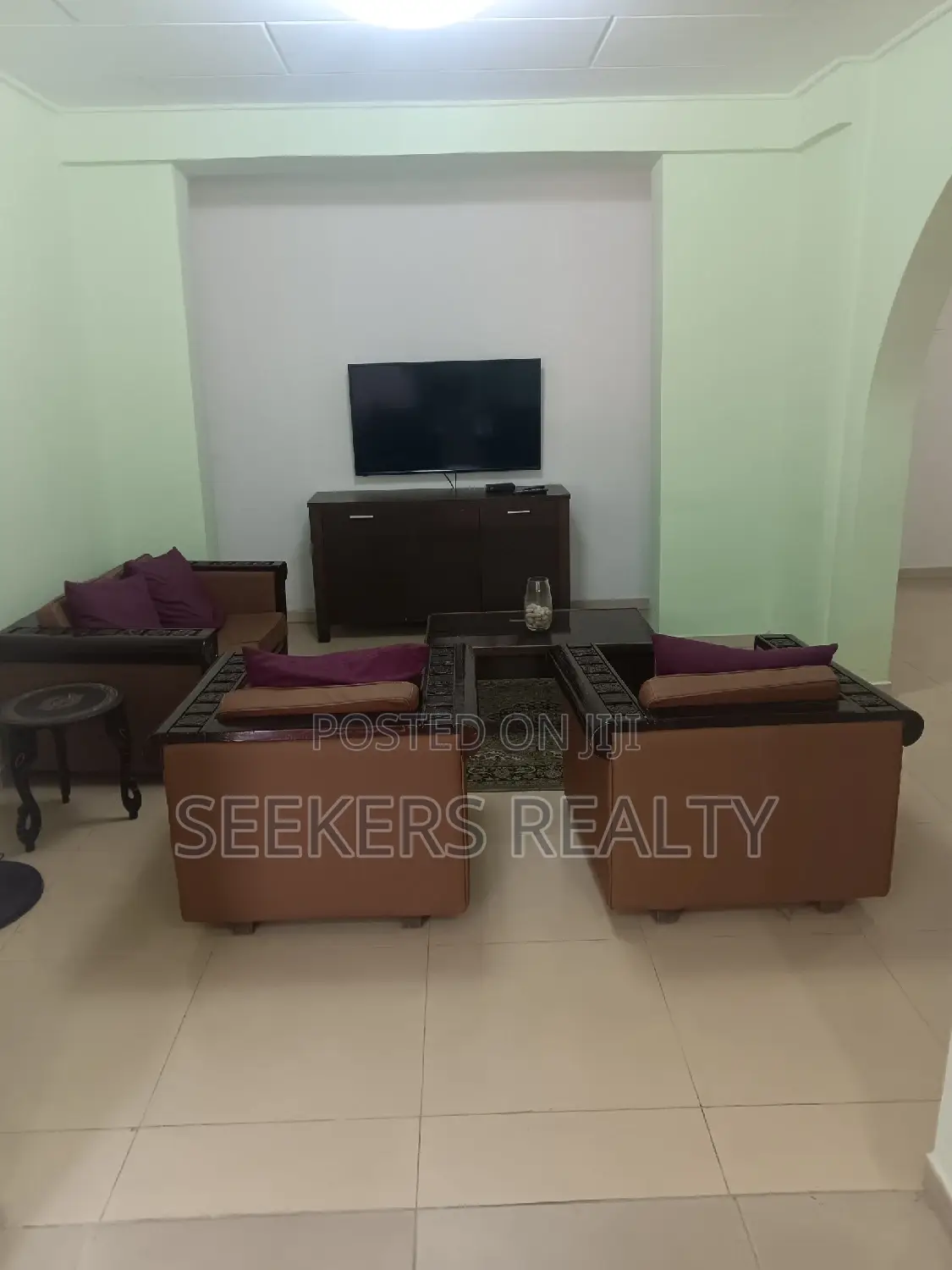 Furnished 1bdrm Apartment in Seekers Realty, Labone for rent in Labone