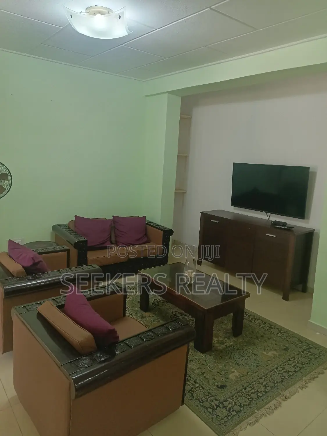 Furnished 1bdrm Apartment in Seekers Realty, Labone for rent in Labone