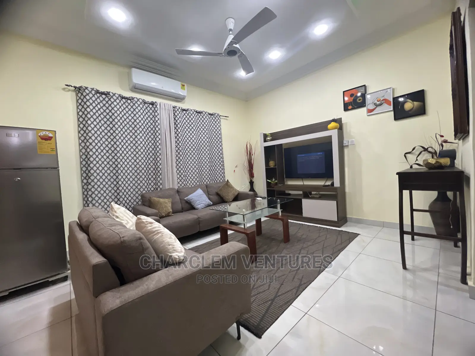 Furnished 2bdrm House in Charclem Ventures, Cantonments for rent in Cantonments