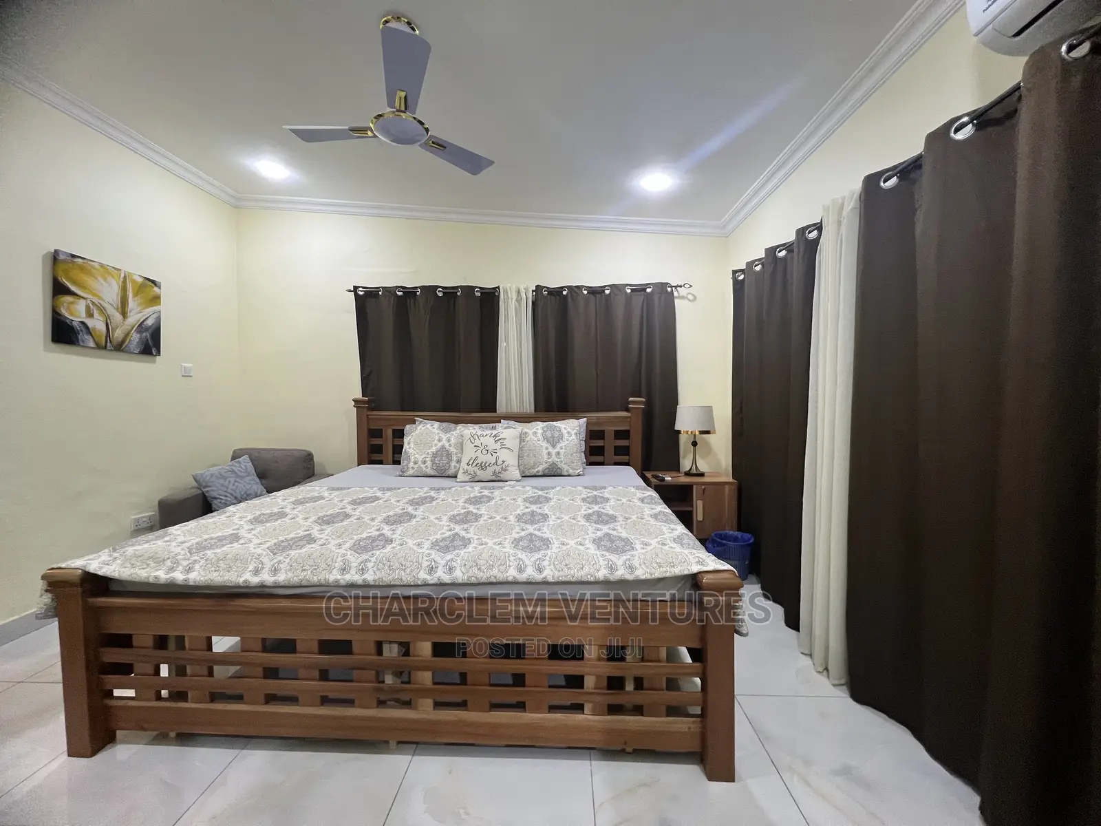 Furnished 2bdrm House in Charclem Ventures, Cantonments for rent in Cantonments