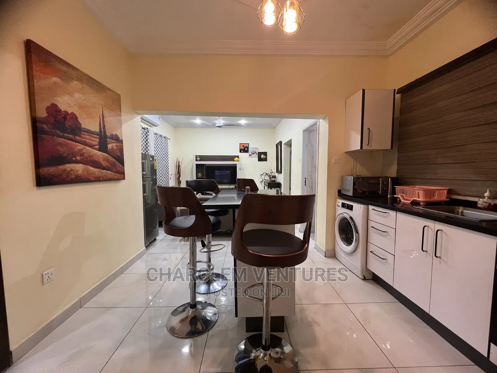 Furnished 2bdrm House in Charclem Ventures, Cantonments for rent in Cantonments