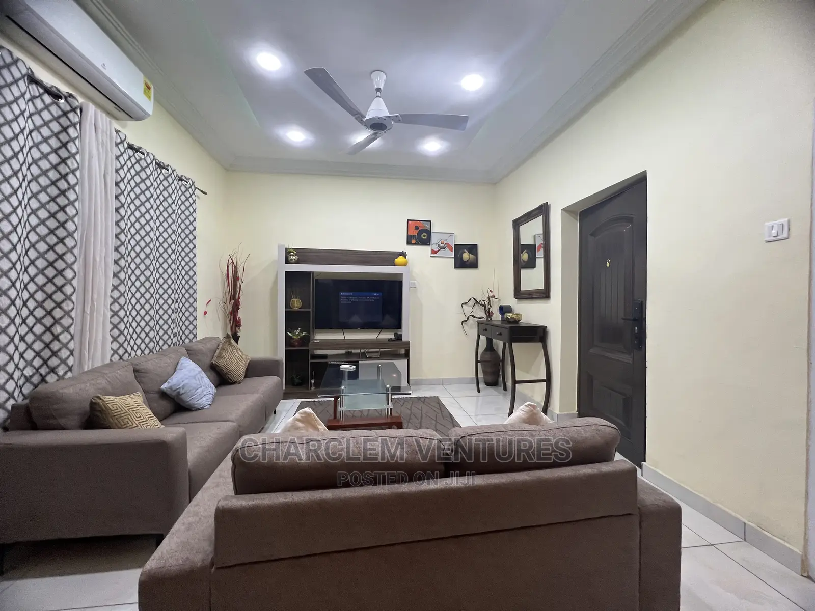 Furnished 2bdrm House in Charclem Ventures, Cantonments for rent in Cantonments