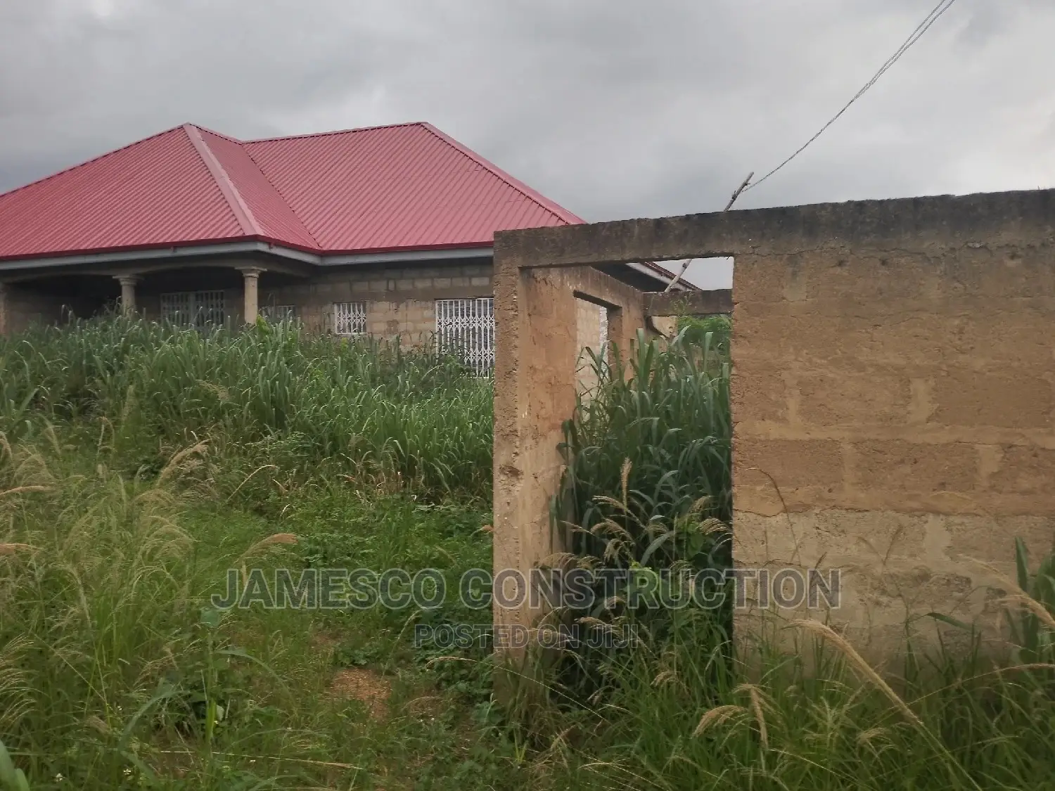 Uncompleted 4 Bedroom for Sales Documents Available in Ayensuano