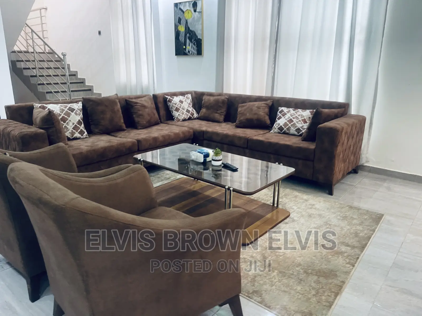 Furnished 2bdrm Duplex in Living Large, East Legon for rent in East Legon