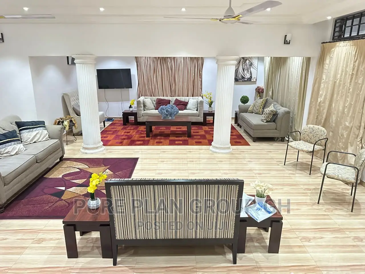 Furnished 7bdrm House in Westland for rent in West Legon