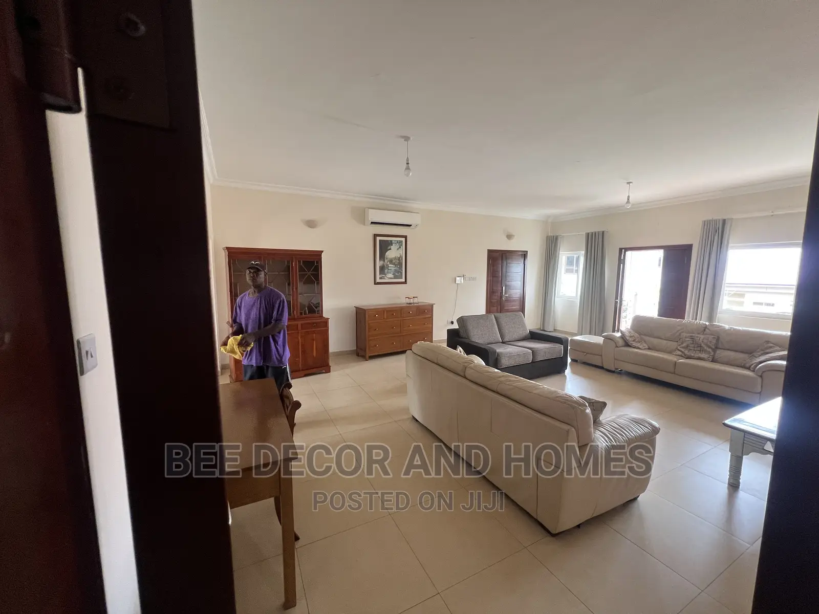 Furnished 3bdrm Apartment in Bee Decor And Homes, Haatso for rent in Haatso