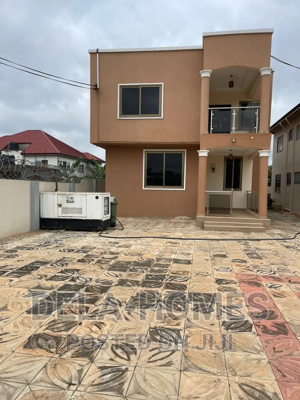 Three Bedroom Self Compound for Rent at Pantang. in Adenta