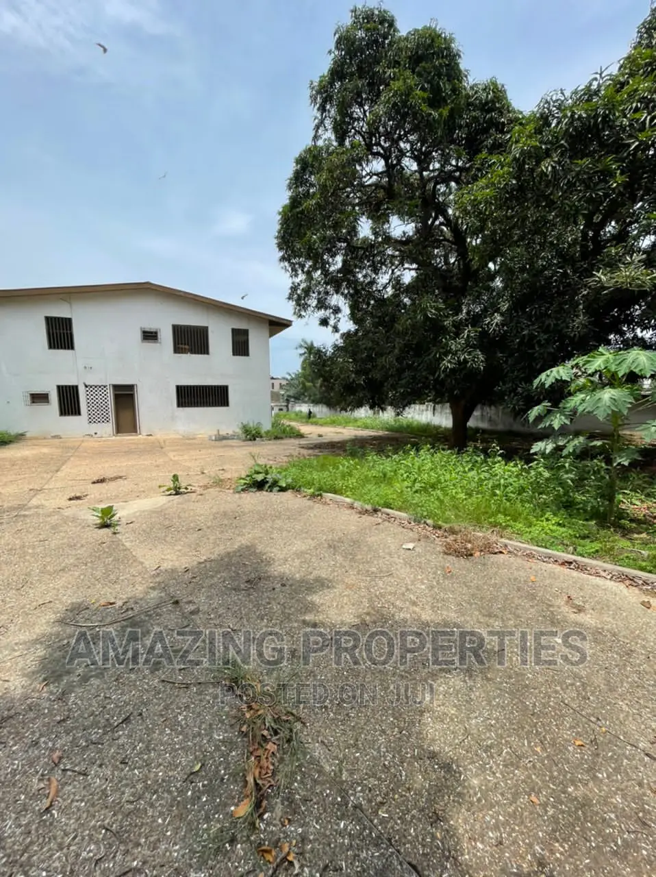 0.87 Acre of Land With a Building for Sale at Cantonments in Cantonments