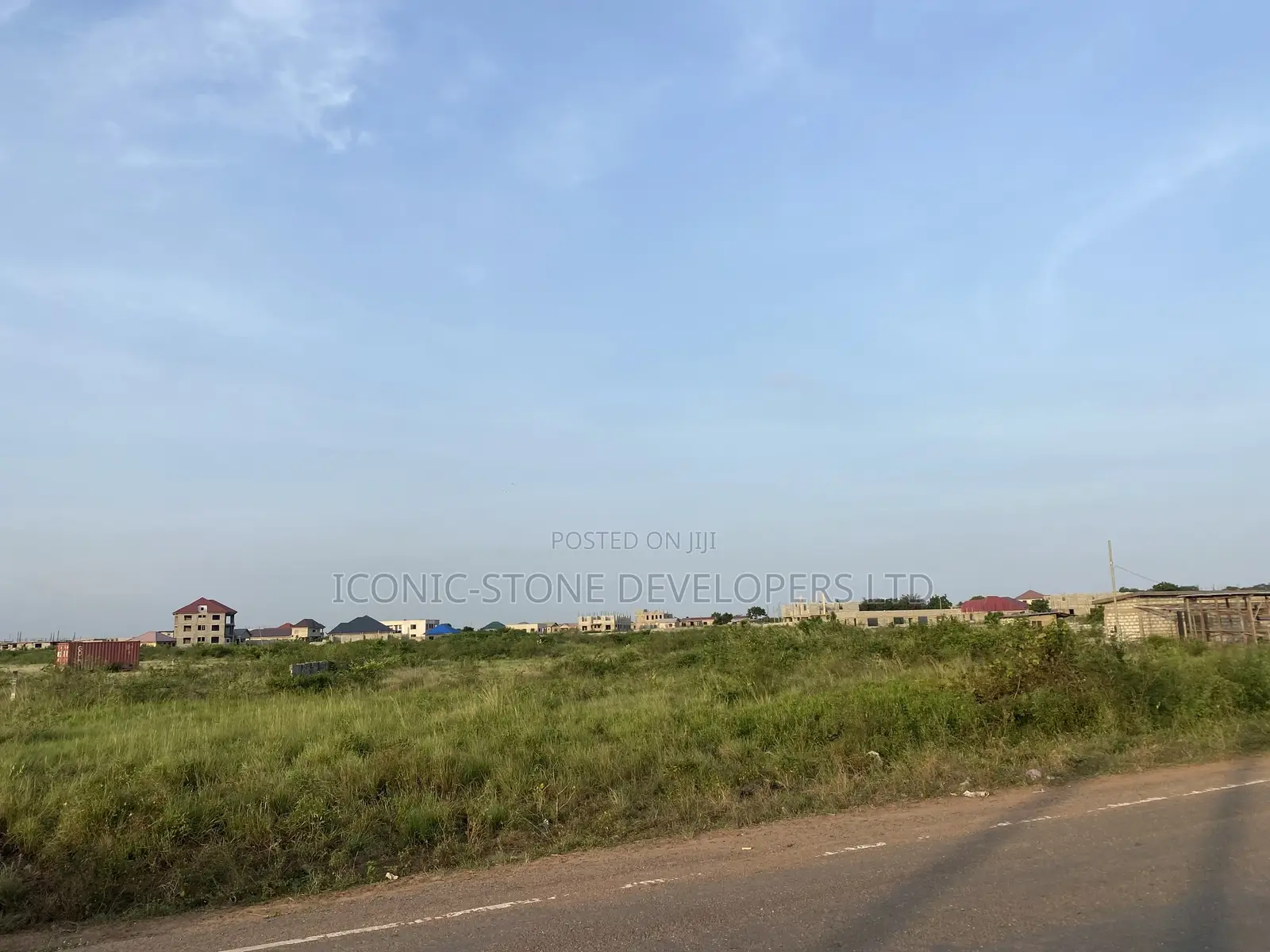 Main Roadside Land at Katamanso for Sale in Adenta