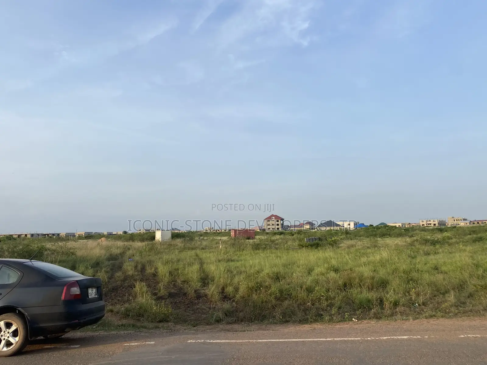 Main Roadside Land at Katamanso for Sale in Adenta