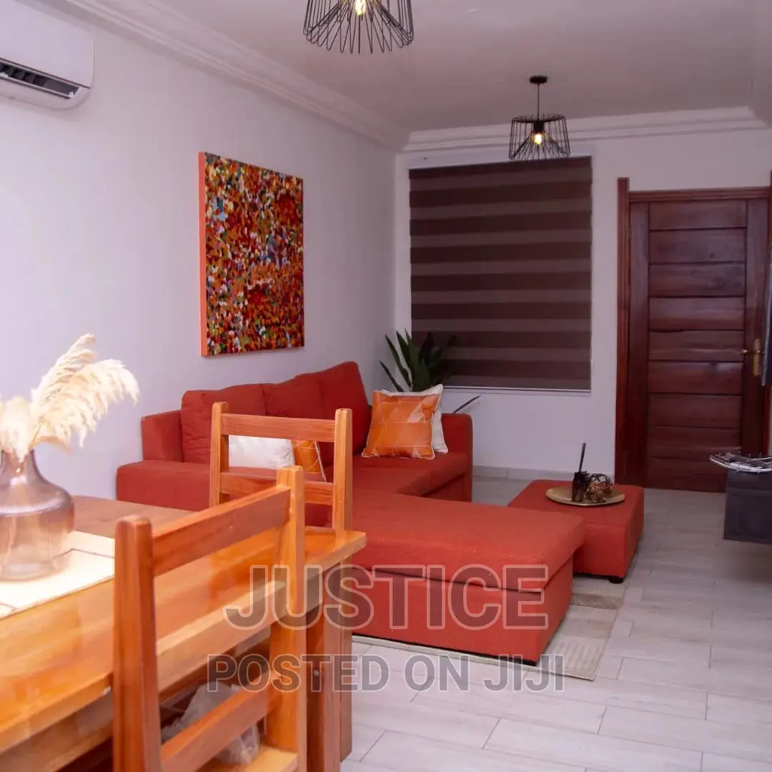 Furnished 1bdrm Room & Parlour in American House East for rent in East Legon