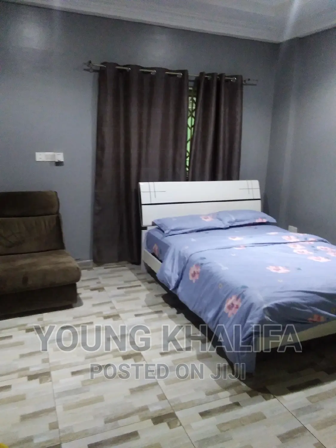 Furnished One Bedroom Studio Apartment for Rent East Legon in A&C Mall Area